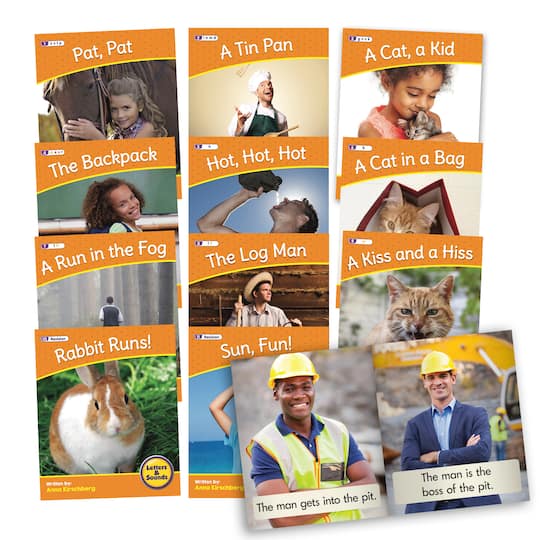 Junior Learning® Letters & Sounds Phase 2 Non-Fiction Educational Learning Set